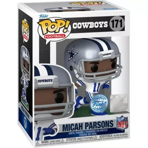 Funko Pop! Micah Parsons #171 Home Dallas Cowboys NFL Box