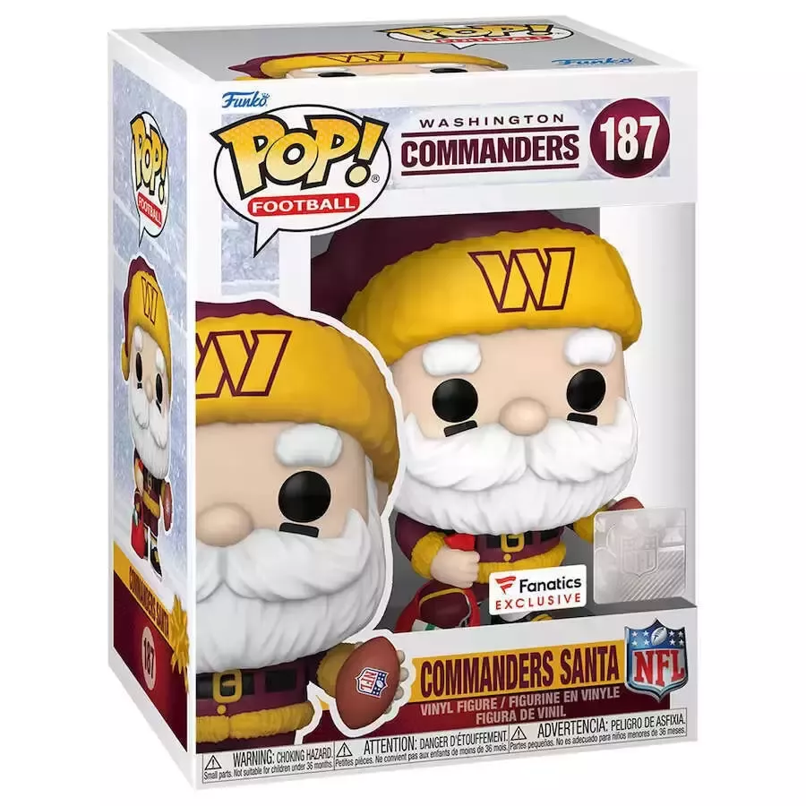 Commanders Santa Box