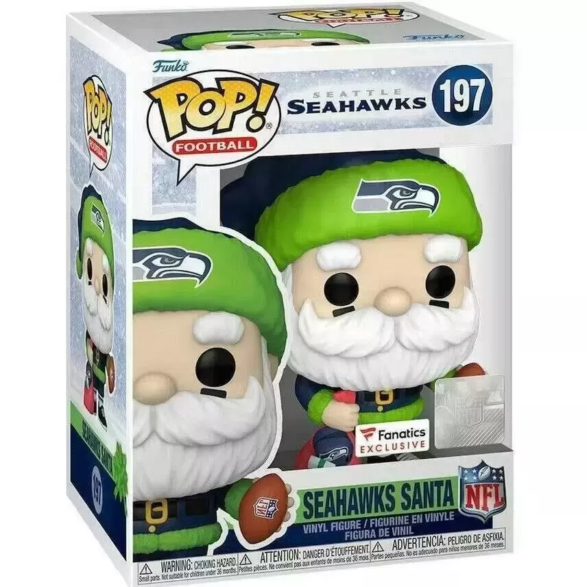 Seahawks Santa Box