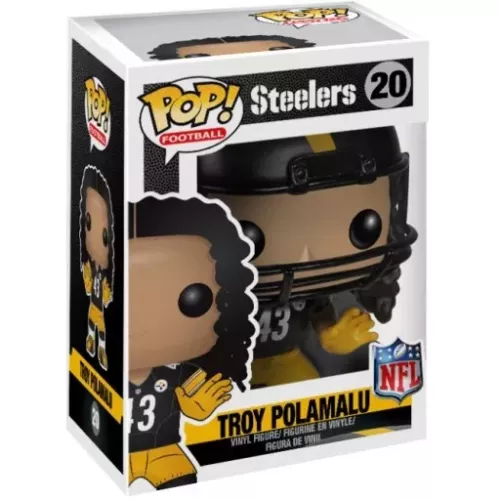 Funko Pop! Troy Polamalu #20 Pittsburgh Steelers NFL Box