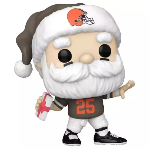 Funko Pop! Browns Santa #202 Cleveland Browns NFL Vinyl Figure