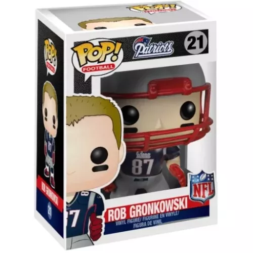 Funko Pop! Rob Gronkowski #21 New England Patriots Box