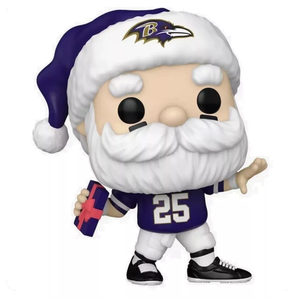 Ravens Santa