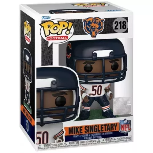 Funko Pop! Mike Singletary #218 NFL Legends Chicago Bears Box