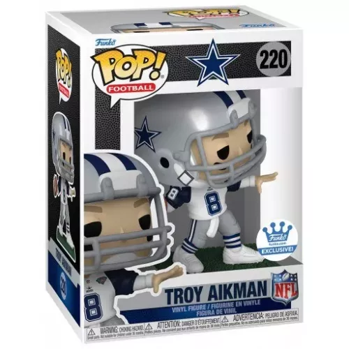 Funko Pop! Troy Aikman #220 NFL Legends Dallas Cowboys Box