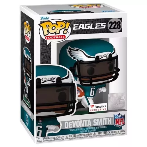 Funko Pop! DeVonta Smith #228 Philadelphia Eagles NFL Box