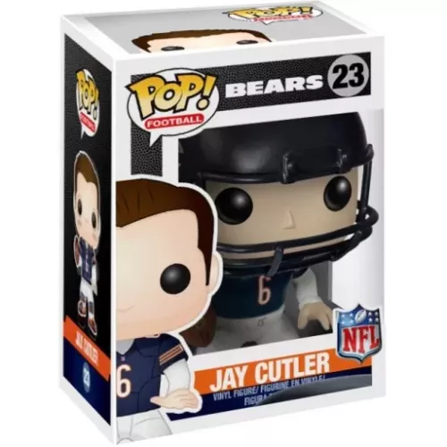 Funko Pop! Jay Cutler #23 Chicago Bears NFL Vinyl Figure Box