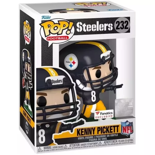 Funko Pop! Kenny Pickett #232 Pittsburgh Steelers NFL Box