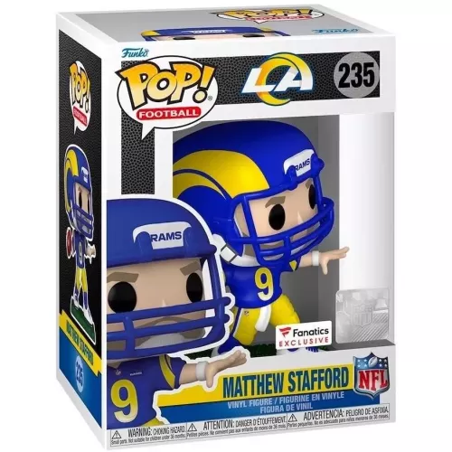 Funko Pop! Matthew Stafford #235 Los Angeles Rams NFL Box