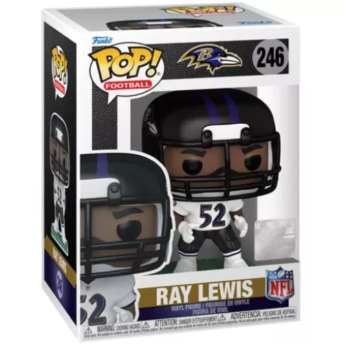 Funko Pop! Ray Lewis #246 Baltimore Ravens NFL Vinyl Figure Box