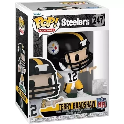 Funko Pop! Terry Bradshaw #247 Pittsburgh Steelers Box