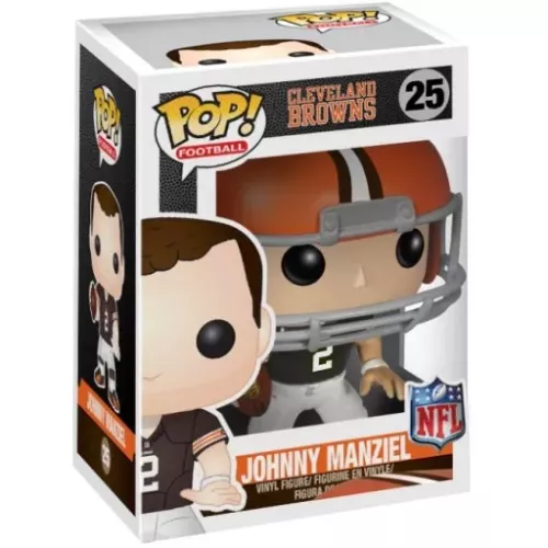 Funko Pop! Johnny Manziel #25 Cleveland Browns NFL Box