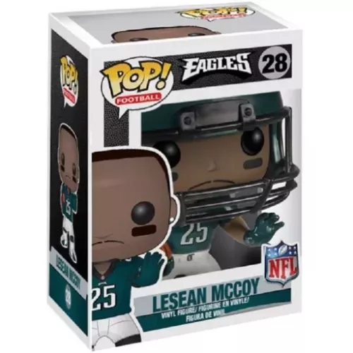 Funko Pop! LeSean McCoy #28 Philadelphia Eagles NFL Box