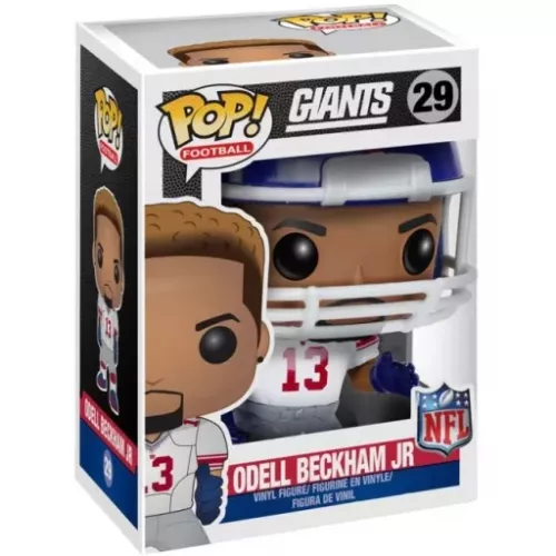 Funko Pop! Odell Beckham Jr #29 Away New York Giants Box
