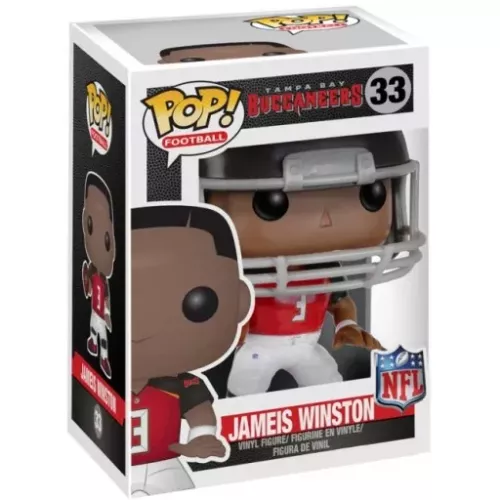 Funko Pop! Jameis Winston #33 Tampa Bay Buccaneers Box