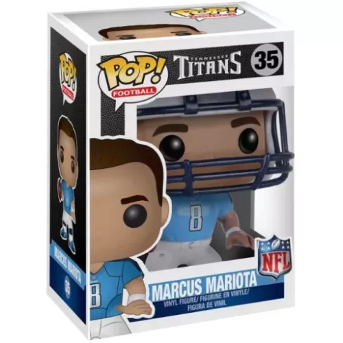 Funko Pop! Marcus Mariota #35 Tennessee Titans NFL Box
