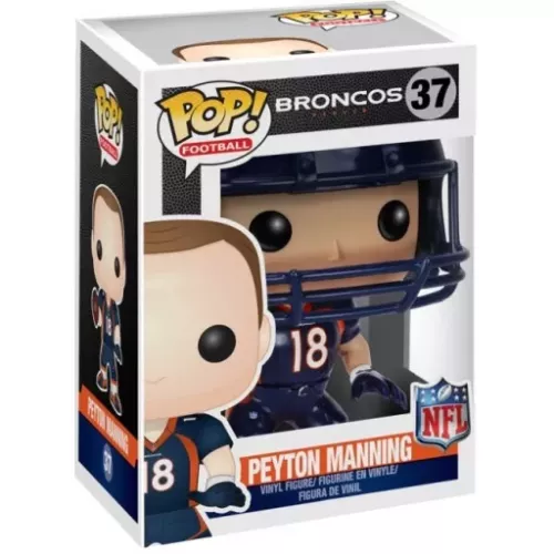 Funko Pop! Peyton Manning #37 Denver Broncos NFL Vinyl Figure Box