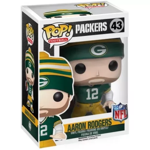Funko Pop! Aaron Rodgers #43 Green Bay Packers NFL Box