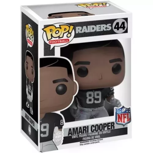 Funko Pop! Amari Cooper #44 Las Vegas Raiders NFL Vinyl Figure Box
