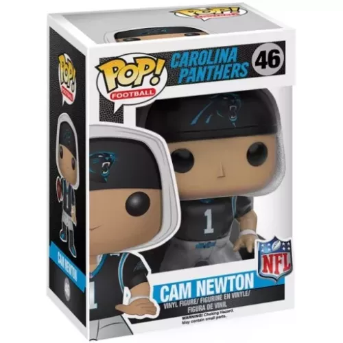 Funko Pop! Cam Newton #46 Carolina Panthers NFL Vinyl Figure Box