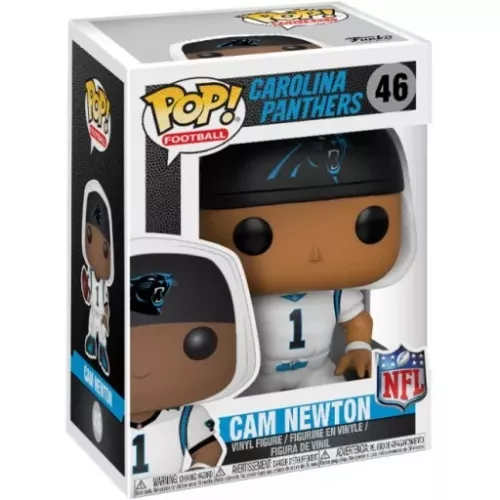 Funko Pop! Cam Newton #46 White Jersey Carolina Panthers Box