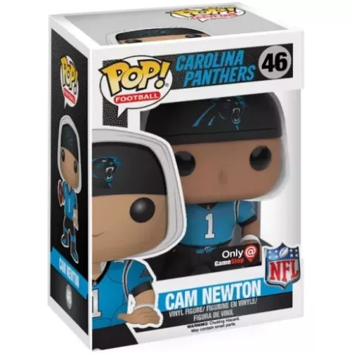 Funko Pop! Cam Newton #46 Retro Jersey Carolina Panthers Box