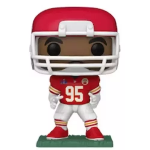 Funko Pop! Chris Jones 4 Pack Super Bowl LVIII Champions 4 Pack