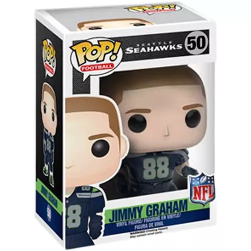 Funko Pop! Jimmy Graham #50 Seattle Seahawks NFL Vinyl Figure Box
