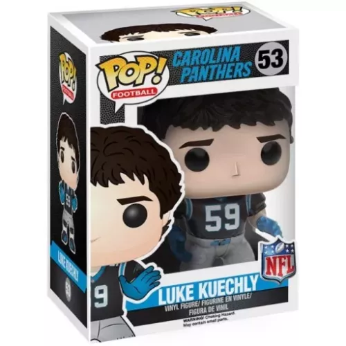 Funko Pop! Luke Kuechly #53 Carolina Panthers NFL Vinyl Figure Box