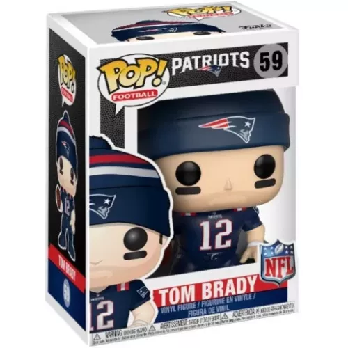 Funko Pop! Tom Brady #59 Color Rush New England Patriots Box