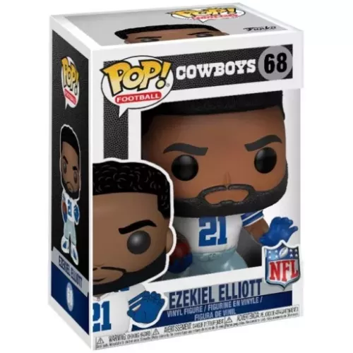 Funko Pop! Ezekiel Elliott #68 Home Dallas Cowboys Box