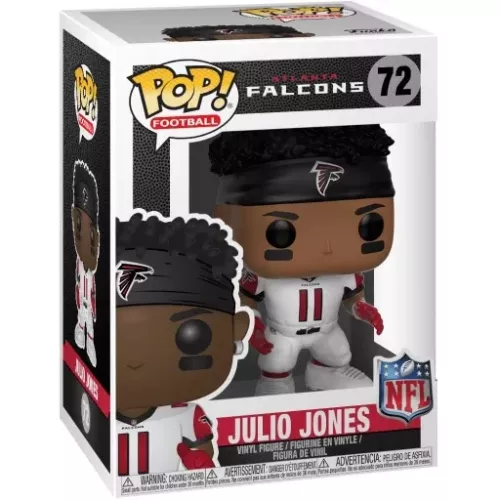 Funko Pop! Julio Jones #72 White Jersey Atlanta Falcons Box