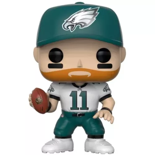 Funko Pop! Carson Wentz #74 White Jersey Philadelphia Eagles