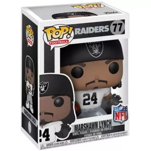 Funko Pop! Marshawn Lynch #77 Las Vegas Raiders NFL Box
