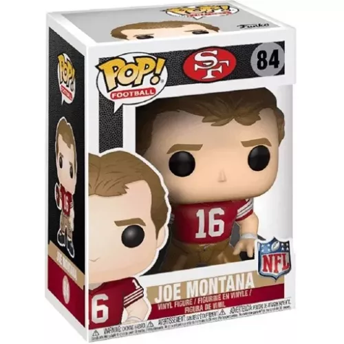 Funko Pop! Joe Montana #84 San Francisco 49ers NFL Box