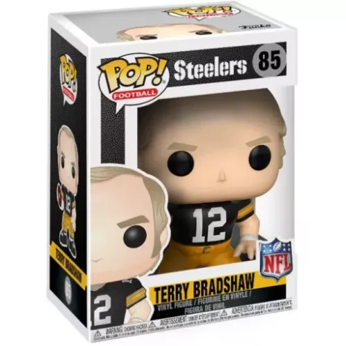 Funko Pop! Terry Bradshaw #85 Home Pittsburgh Steelers Box