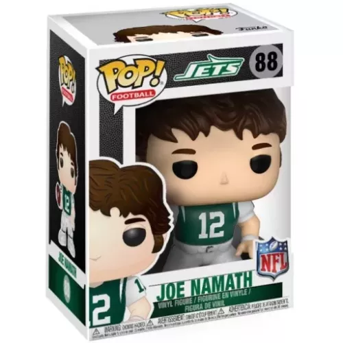 Funko Pop! Joe Namath #88 Home New York Jets NFL Vinyl Figure Box