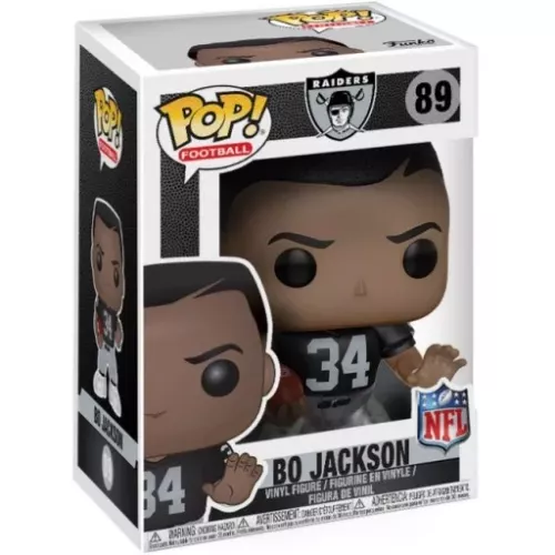 Funko Pop! Bo Jackson #89 Home Las Vegas Raiders NFL Box