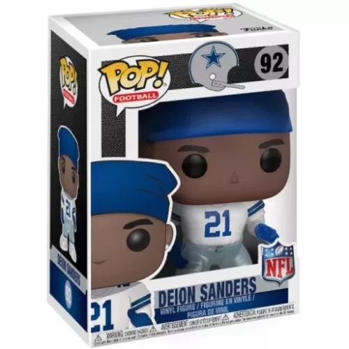 Funko Pop! Deion Sanders #92 Home Dallas Cowboys NFL Box