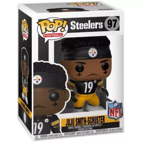 Funko Pop! Ju Ju Smith Schuster #97 Pittsburgh Steelers Box