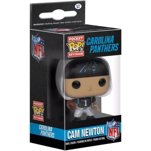 Funko Pop! Cam Newton Pocket Pop! Keychain Carolina Panthers Box