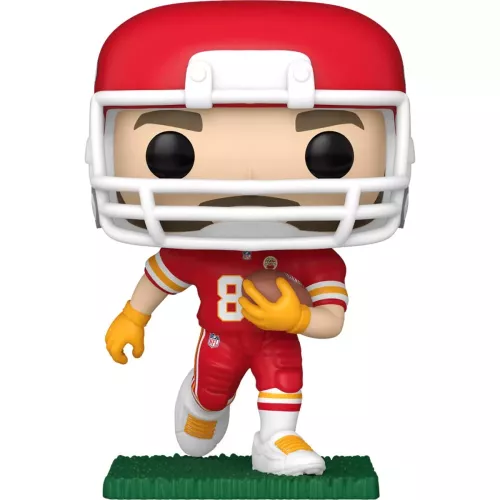 Funko Pop! Travis Kelce #298 Running Red and White Uniform