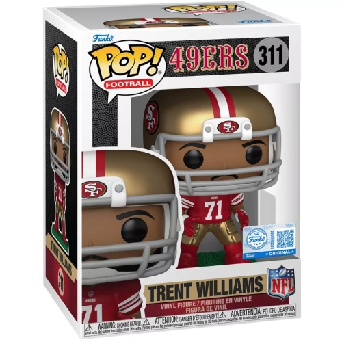 Funko Pop! Trent Williams #311 San Francisco 49ers Box