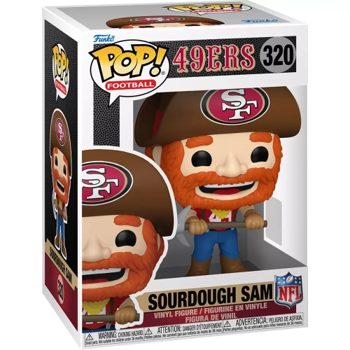 Funko Pop! Sourdough Sam #320 NFL Mascots San Francisco 49ers Box