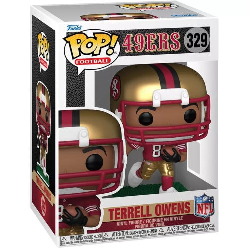 Funko Pop! Terrell Owens #329 San Francisco 49ers NFL Box