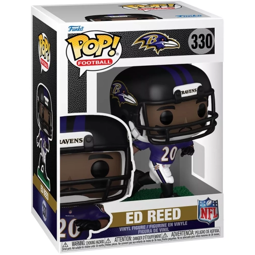 Funko Pop! Ed Reed #330 Baltimore Ravens NFL Vinyl Figure Box