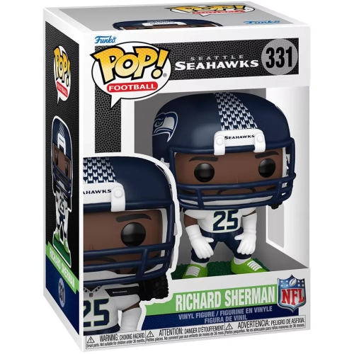 Funko Pop! Richard Sherman #331 Seattle Seahawks NFL Box