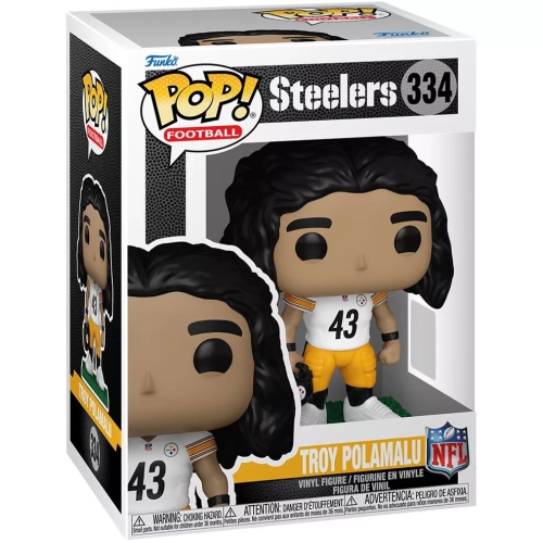 Funko Pop! Troy Polamalu #334 Pittsburgh Steelers NFL Box