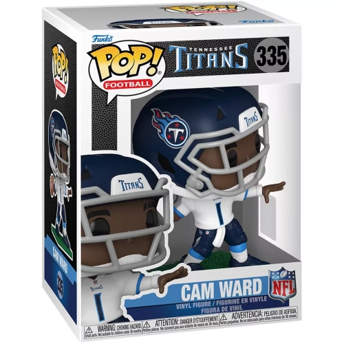 Funko Pop! Cam Ward #335 Tennessee Titans NFL Vinyl Figure Box