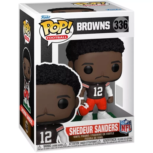 Funko Pop! Shedeur Sanders #336 Cleveland Browns NFL Box